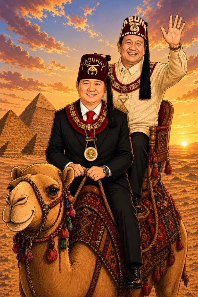 Mabuhay Shriners leadership at the 85th Ceremonials